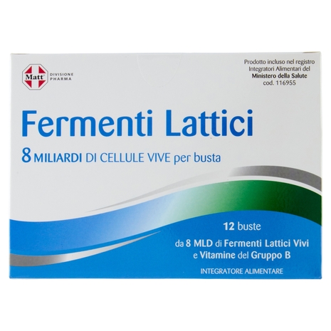 Matt Divisione Pharma Fermenti Lattici 12 buste 30 g
