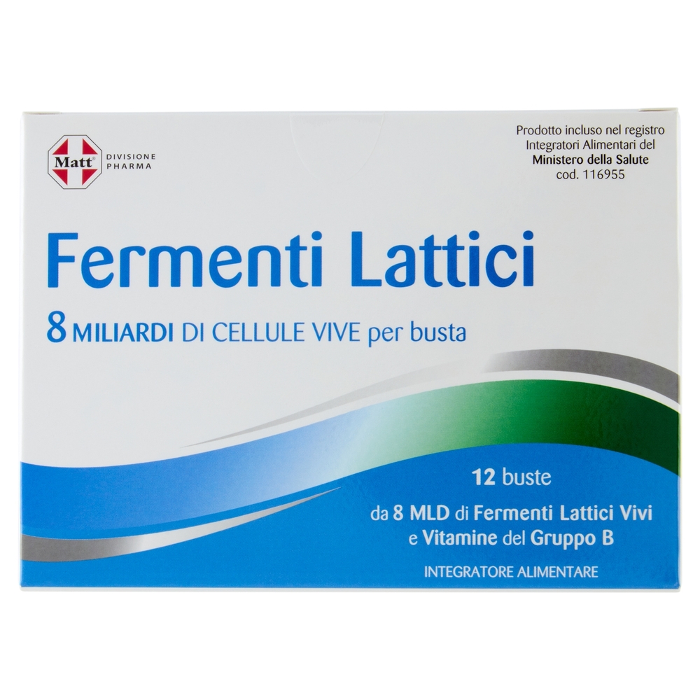 Matt Divisione Pharma Fermenti Lattici 12 buste 30 g