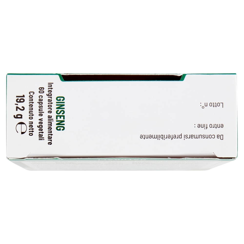 equilibra Ginseng Tono ed Energia 60 Capsule Vegetali Naturali 19,2 g