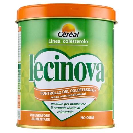 Céréal Lecinova, Integratore Alimentare per il controllo del Colesterolo, con Omega 6 - 250g