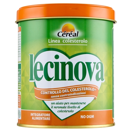 Céréal Lecinova, Integratore Alimentare per il controllo del Colesterolo, con Omega 6 - 250g