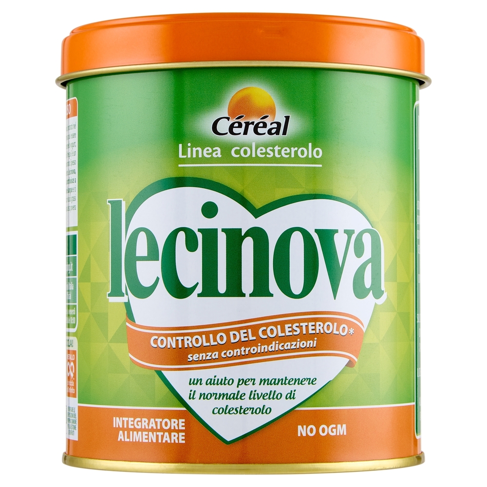 Céréal Lecinova, Integratore Alimentare per il controllo del Colesterolo, con Omega 6 - 250g