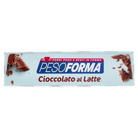 Pesoforma Cioccolato al Latte, sostitutivo del pasto ricco di fibre, 233 kcal per pasto, 12 x 31 g