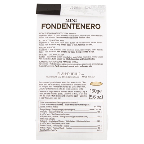 Novi Mini Fondentenero 160 g