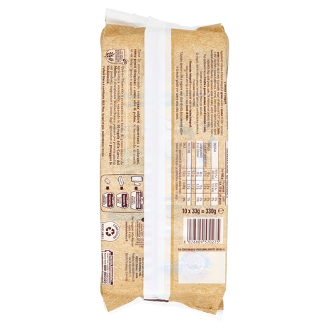 Mulino Bianco Plumcake Integrale Merenda con 100% Farina Integrale 10 pezzi 330g