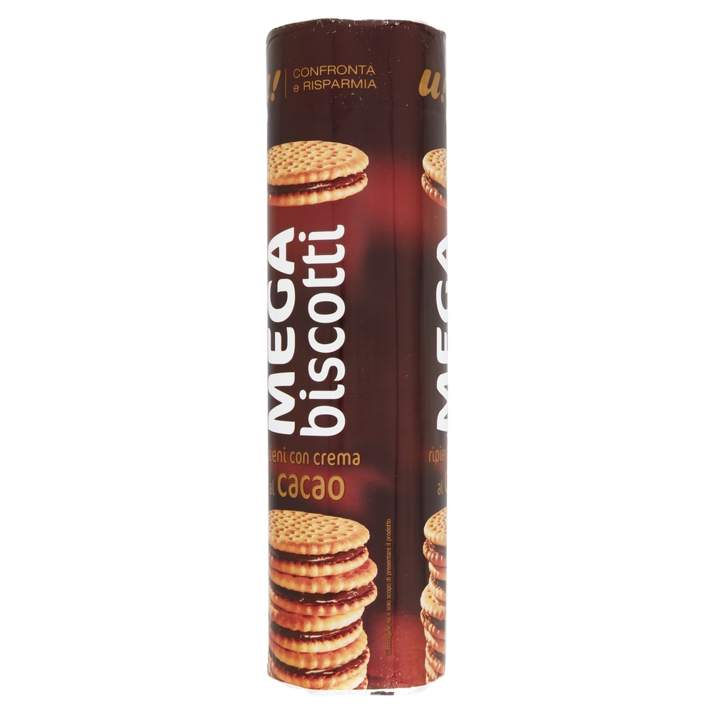 Mega Biscotti Ripieni con Crema al Cacao U! Confronta e Risparmia