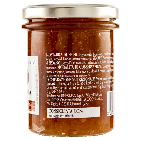Mostarda di Fichi Il Viaggiator Goloso