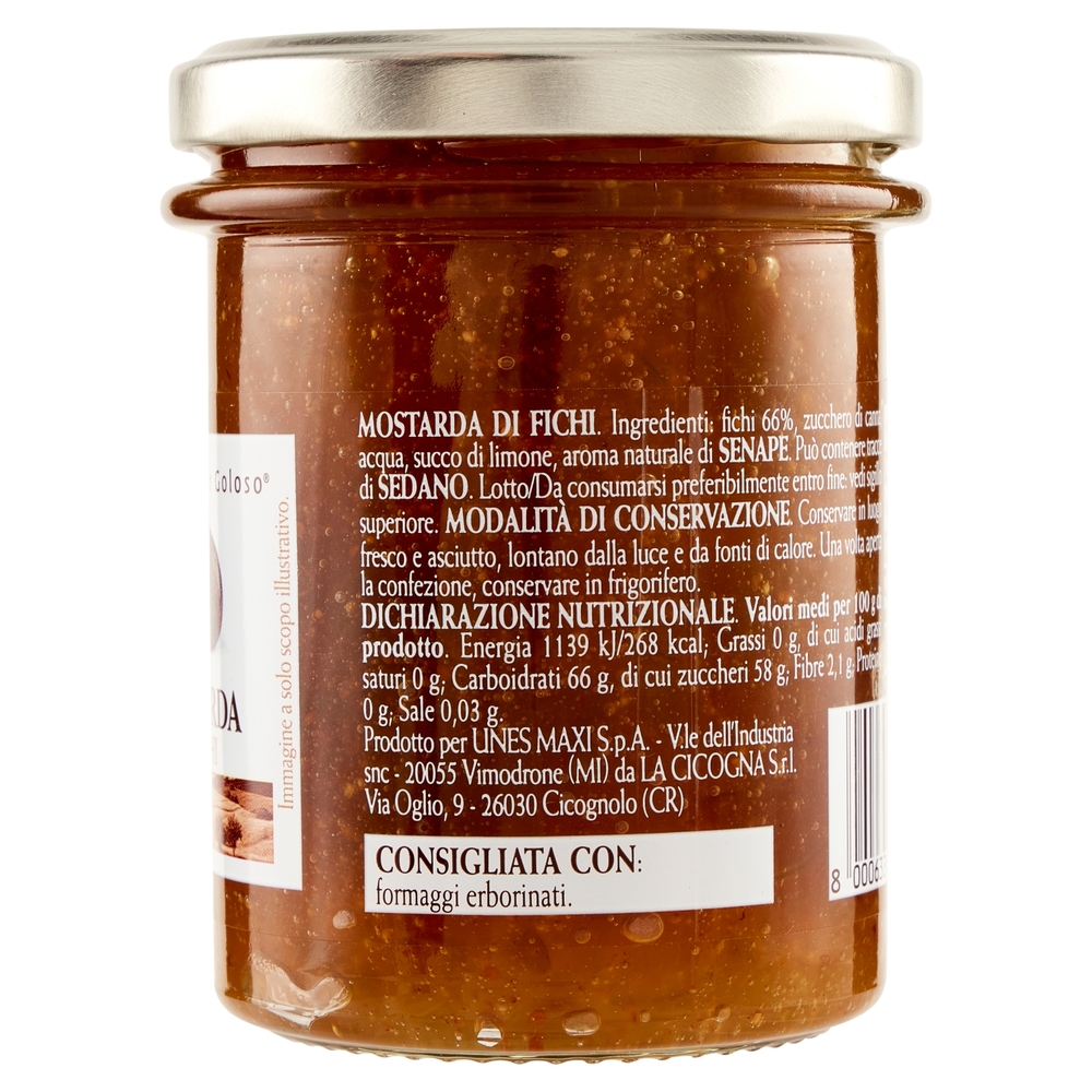 Mostarda di Fichi Il Viaggiator Goloso