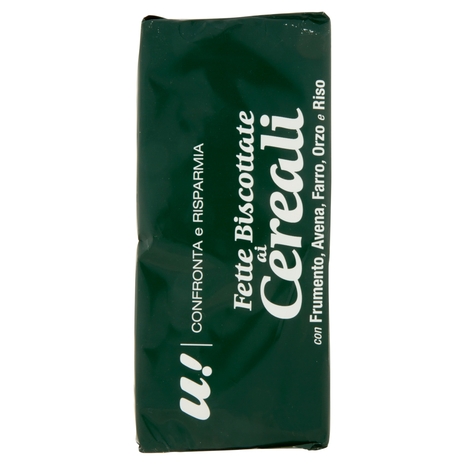 Fette Biscottate ai Cereali U! Confronta e Risparmia