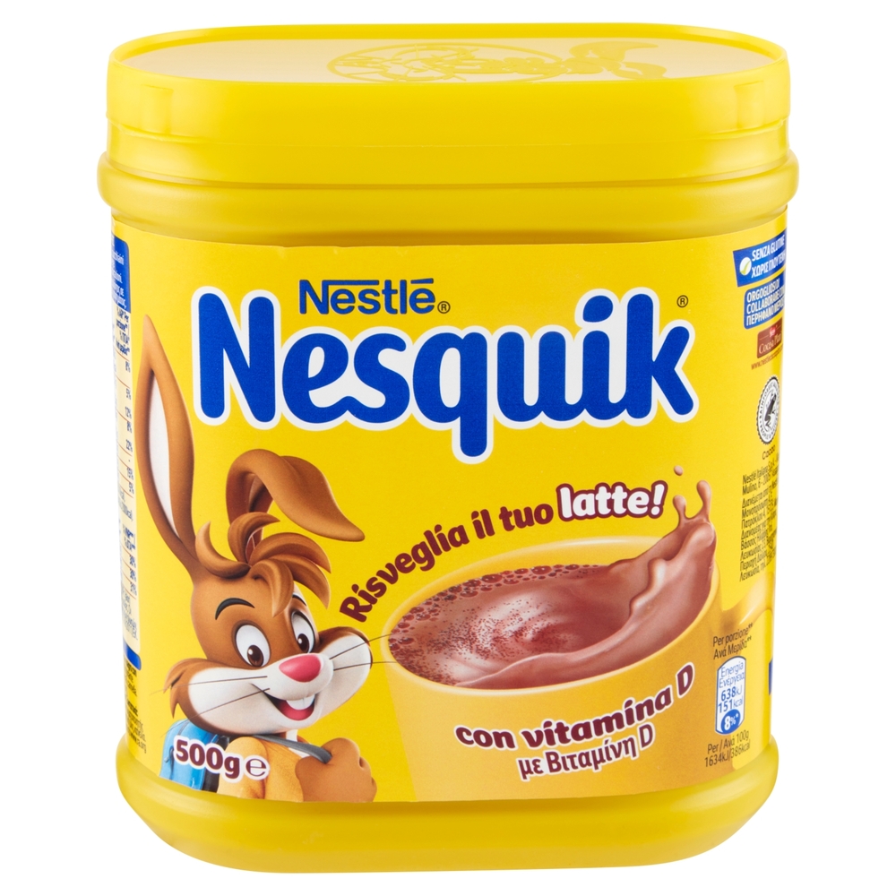 NESQUIK Cacao Solubile per Latte barattolo 500g