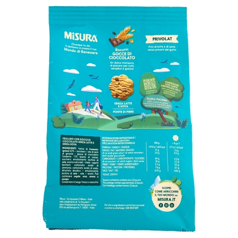 Misura Privolat Gocce di Cioccolato 290 g