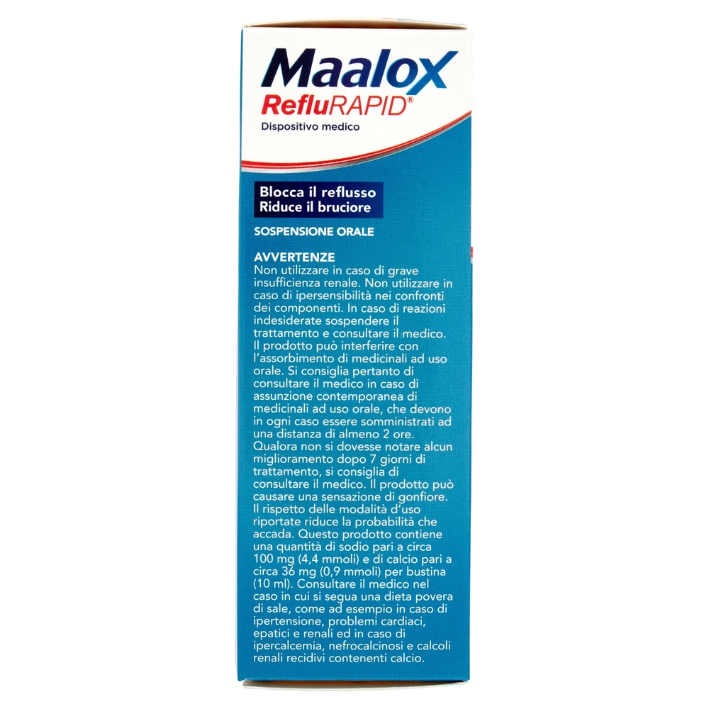 Maalox RefluRapid Bustine Monodose 20 x 10 ml