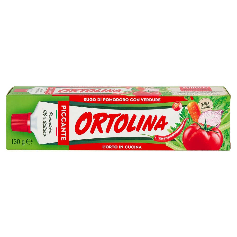 Ortolina Piccante Sugo di Pomodoro con Verdure 130 g