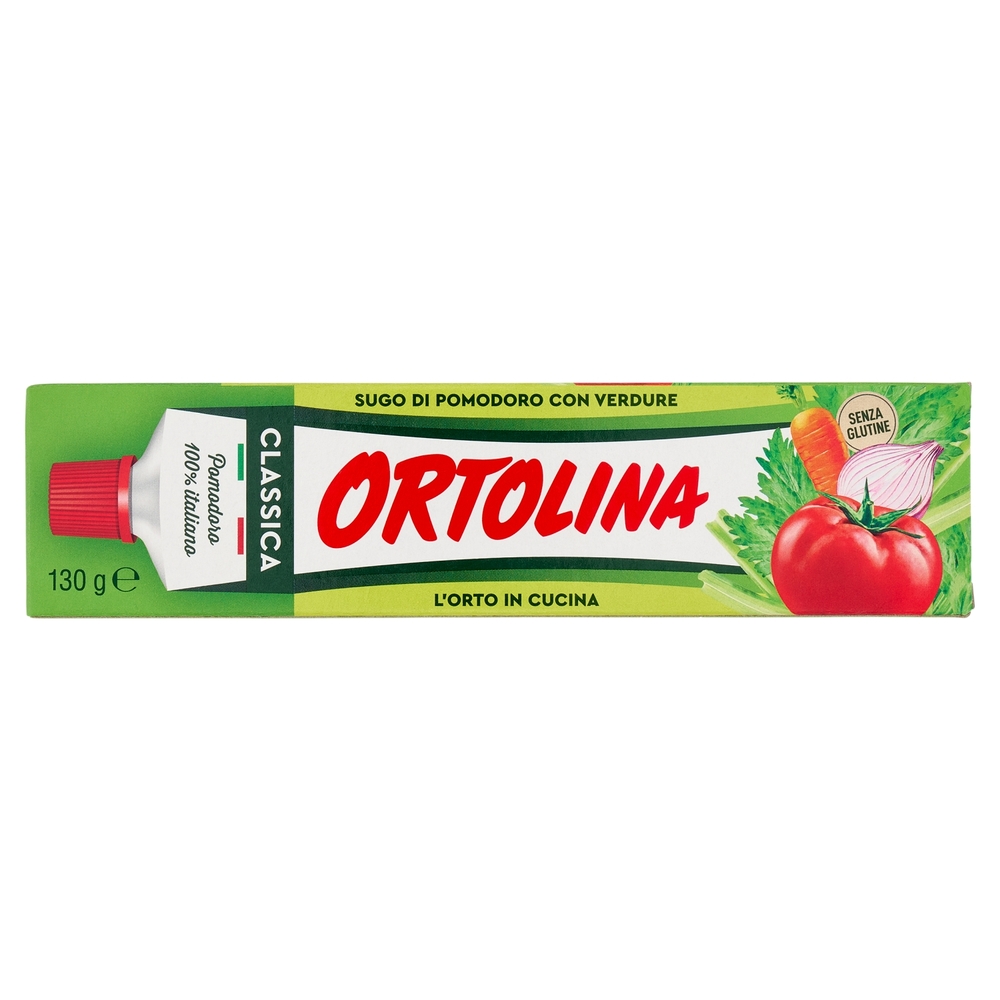 Ortolina Classica Sugo di Pomodoro con Verdure 130 g