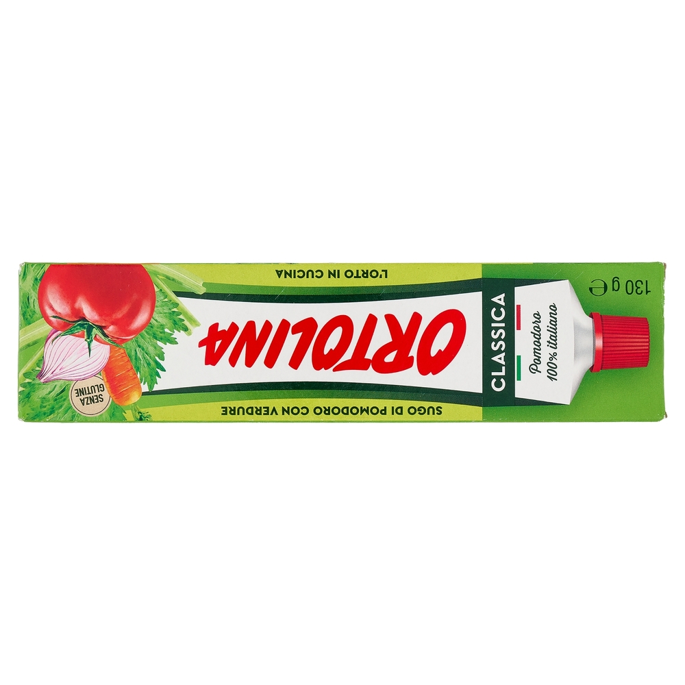 Ortolina Classica Sugo di Pomodoro con Verdure 130 g
