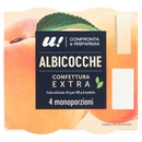 4 Monoporzioni Confettura Extra di Albicocca U! Confronta e Risparmia