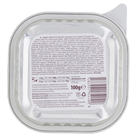 almo nature Daily con Pollo e Piselli 100 g