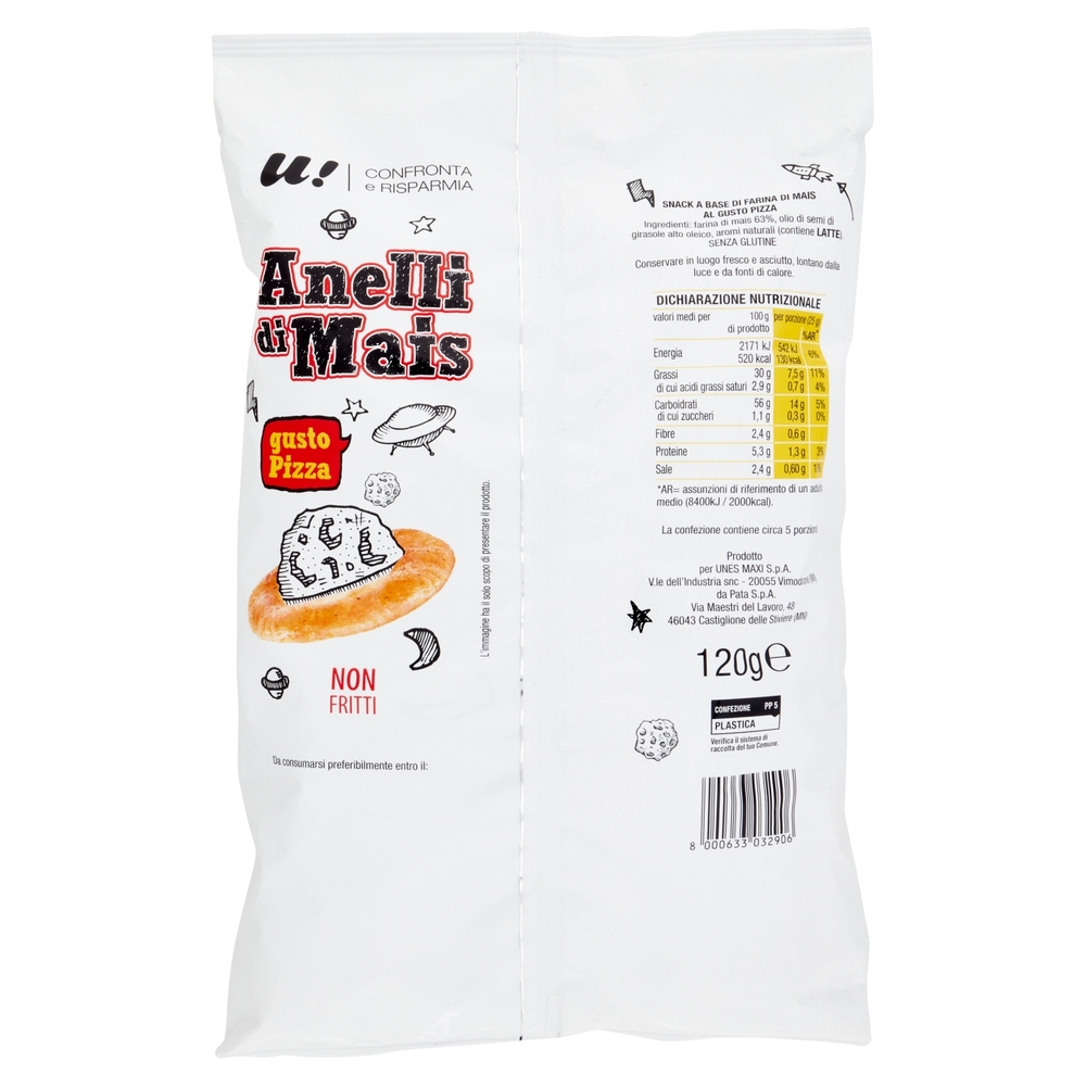 Anelli di Mais U! Confronta e Risparmia