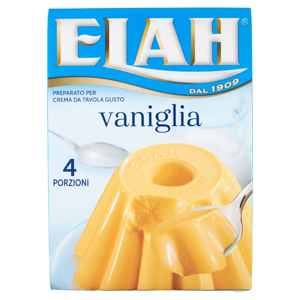 Elah Preparato per Crema da Tavola Gusto vaniglia 70 g