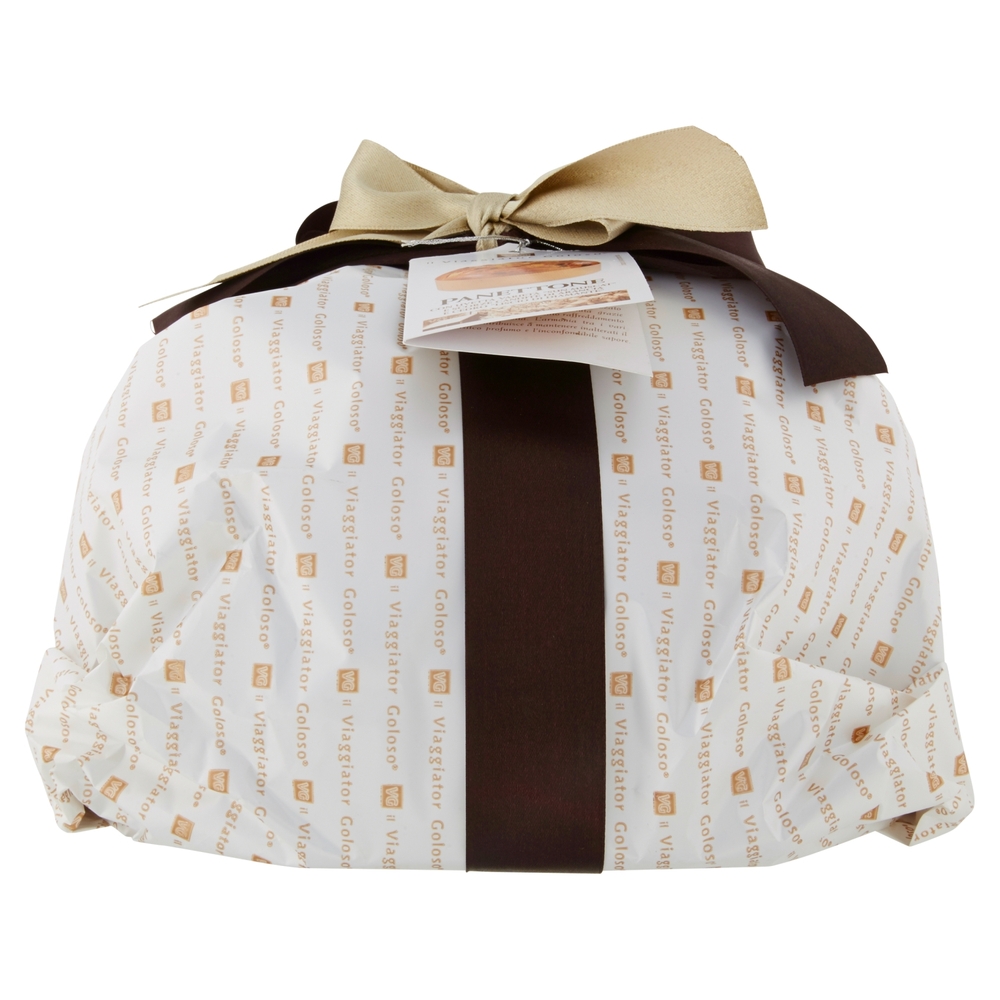 PANETTONE CLASSICO con Uvetta e Canditi il Viaggiator Goloso