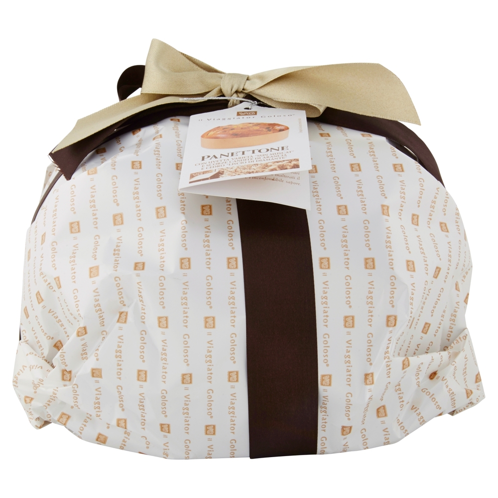 PANETTONE CLASSICO con Uvetta e Canditi il Viaggiator Goloso