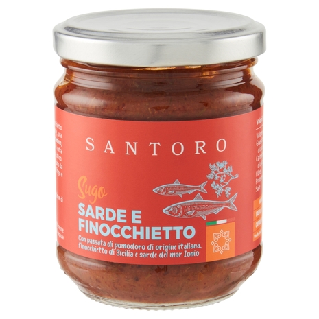 Santoro Sugo Sarde e Finocchietto 180 g