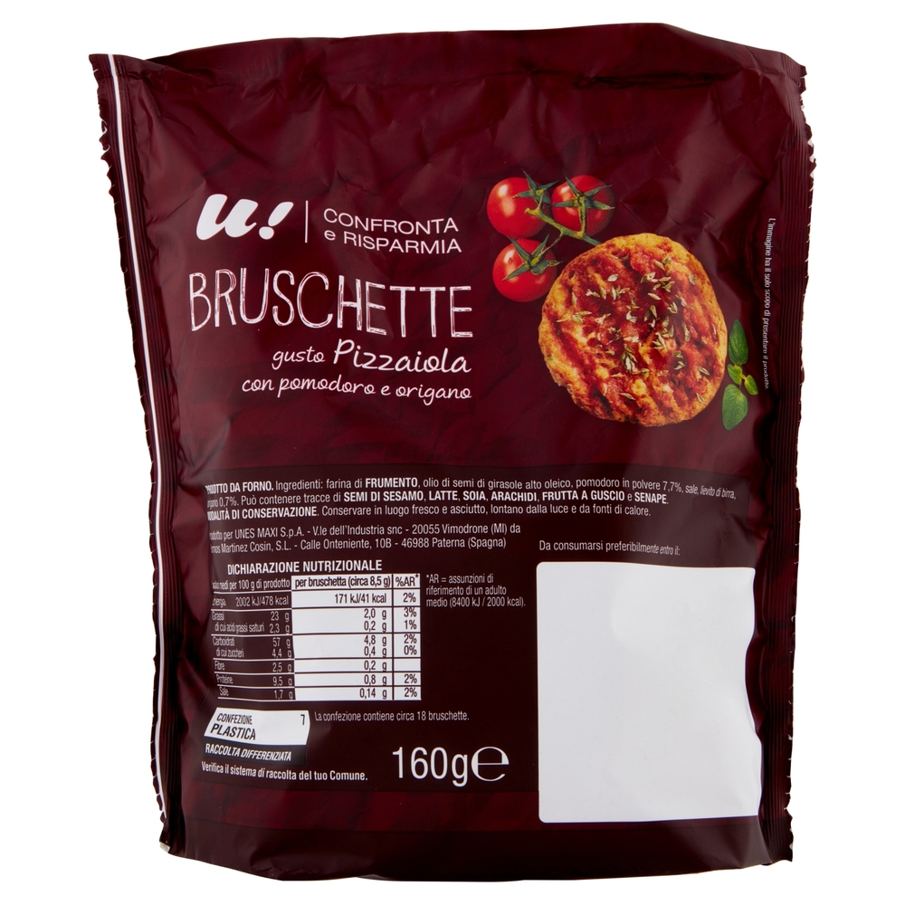Bruschette U! Confronta e Risparmia