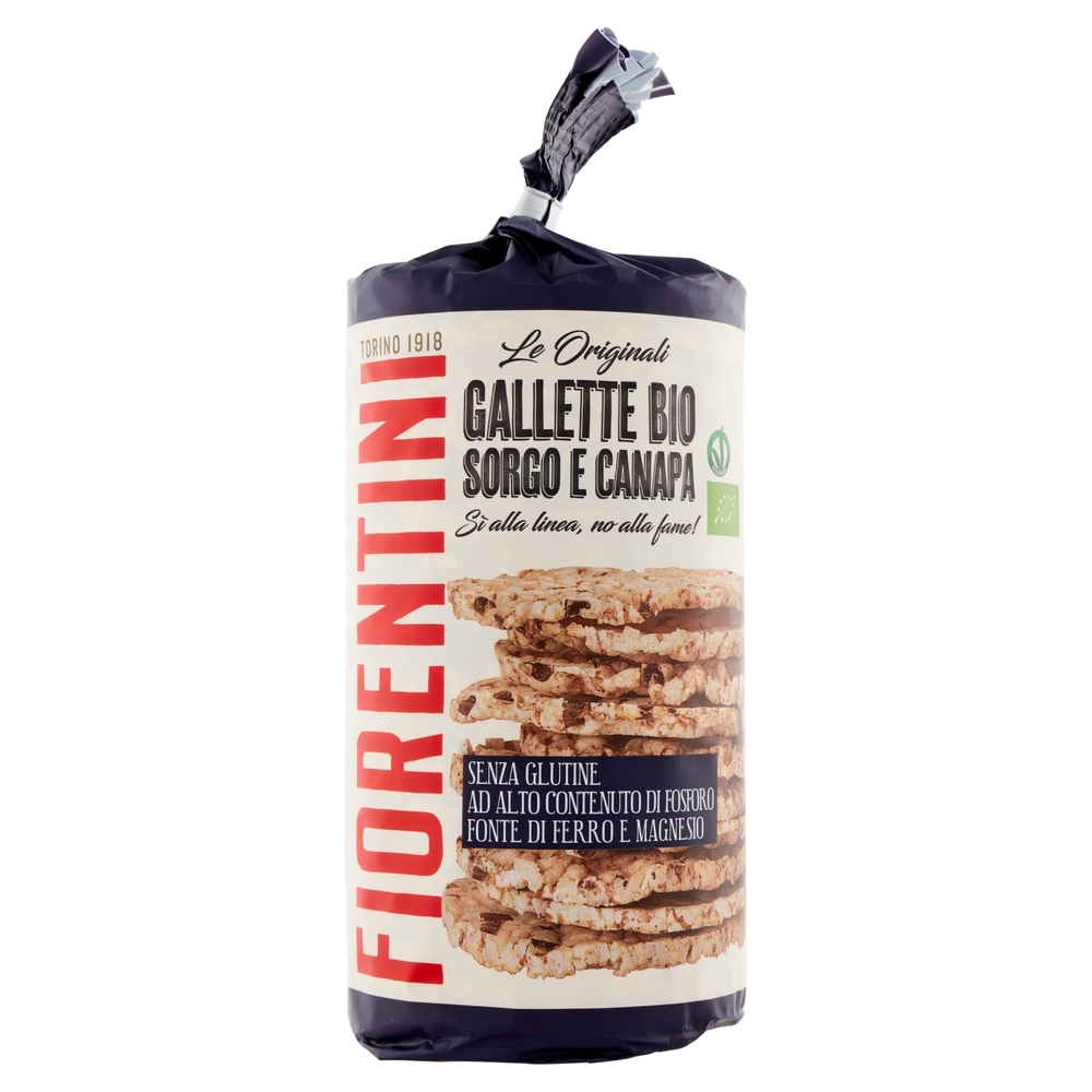 Fiorentini le Originali Gallette Bio Sorgo e Canapa 120 g
