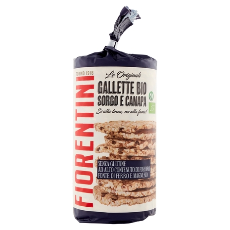 Fiorentini le Originali Gallette Bio Sorgo e Canapa 120 g
