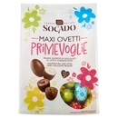 Socado Maxi Ovetti Prime Voglie Praline Assortite di Cioccolato al Latte e Fondente Extra 400 g