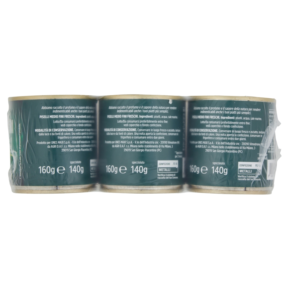 Piselli Medio Fini 3x160G U! Confronta e Risparmia