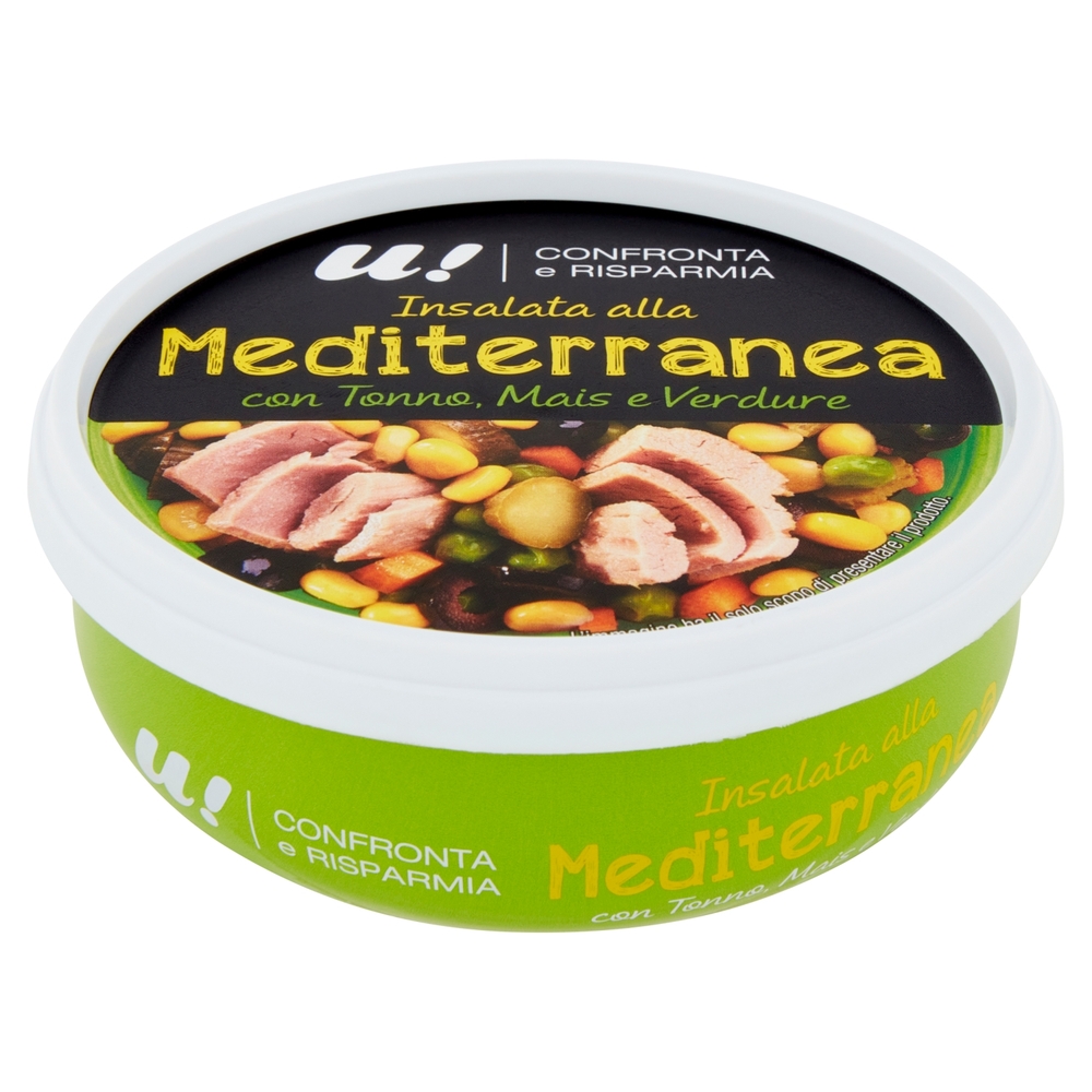 Insalata alla Mediterranea con Tonno, Mais e Verdure U! Confronta e Risparmia