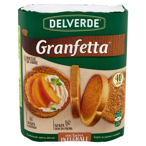Delverde Granfetta con farina integrale 300 g