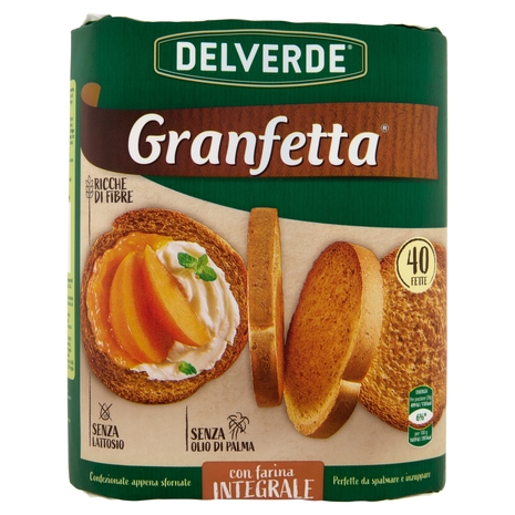 Delverde Granfetta con farina integrale 300 g