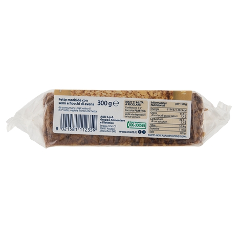 Matt Pansemì con Fiocchi d'Avena 300 g
