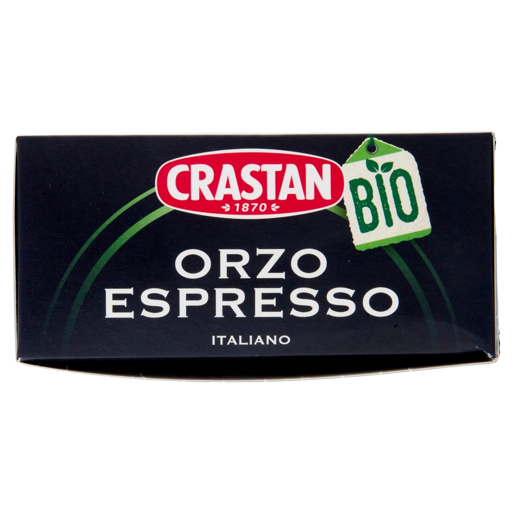 Crastan Bio Orzo Espresso Italiano 15 Capsule Compatibili con Macchine Nespresso* 15 x 2,6 g