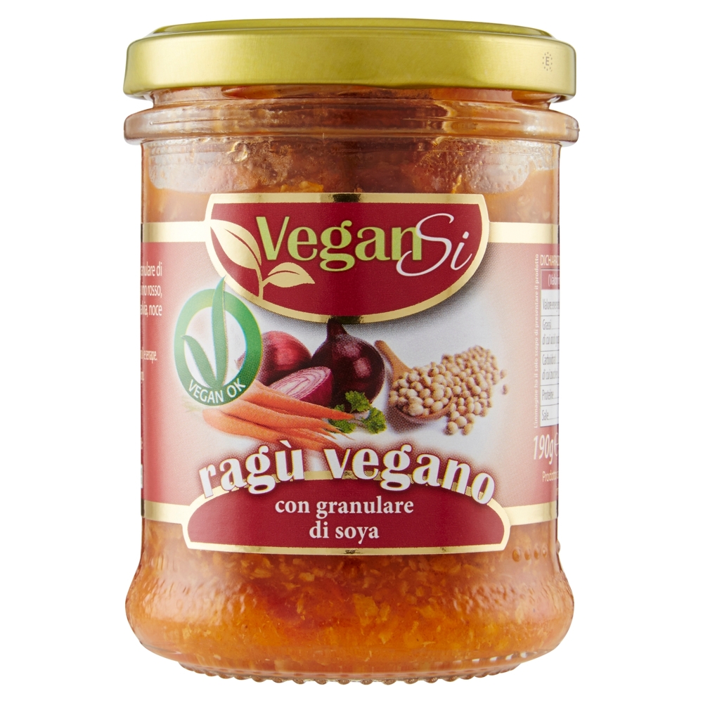 Triglia VeganSi ragù vegano 190 g