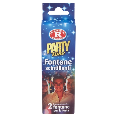 F.lli Rebecchi Valtrebbia Party time fontane per la festa 2 pz