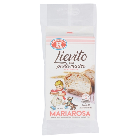 Mariarosa Lievito con pasta madre Disidratata 2 x 30 g