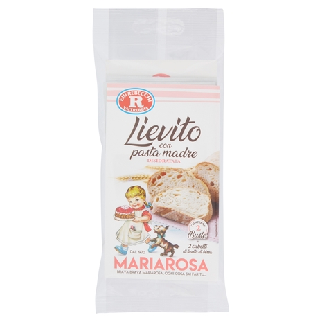 Mariarosa Lievito con pasta madre Disidratata 2 x 30 g