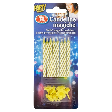 F.lli Rebecchi Valtrebbia Party time Candeline magiche 8 pz