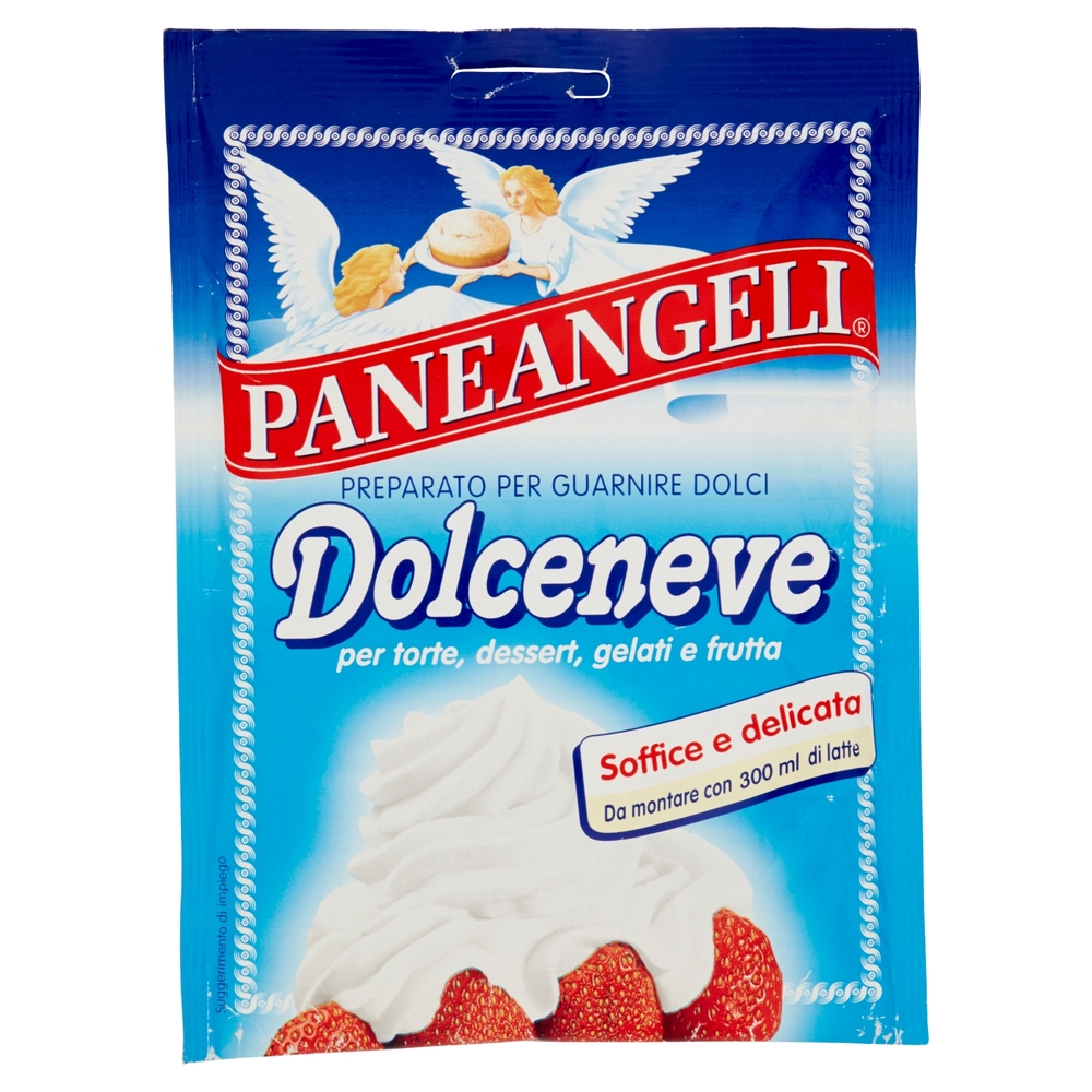 PANEANGELI Preparato per Guarnire Dolci Dolceneve 100 g