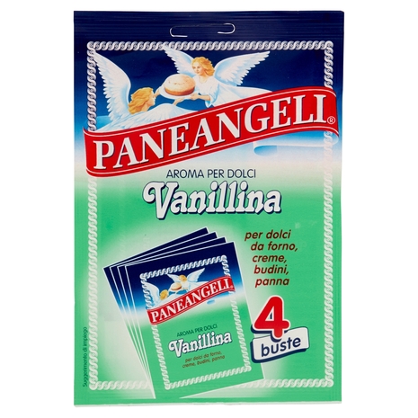 PANEANGELI Aroma per Dolci Vanillina 4 x 0,5 g