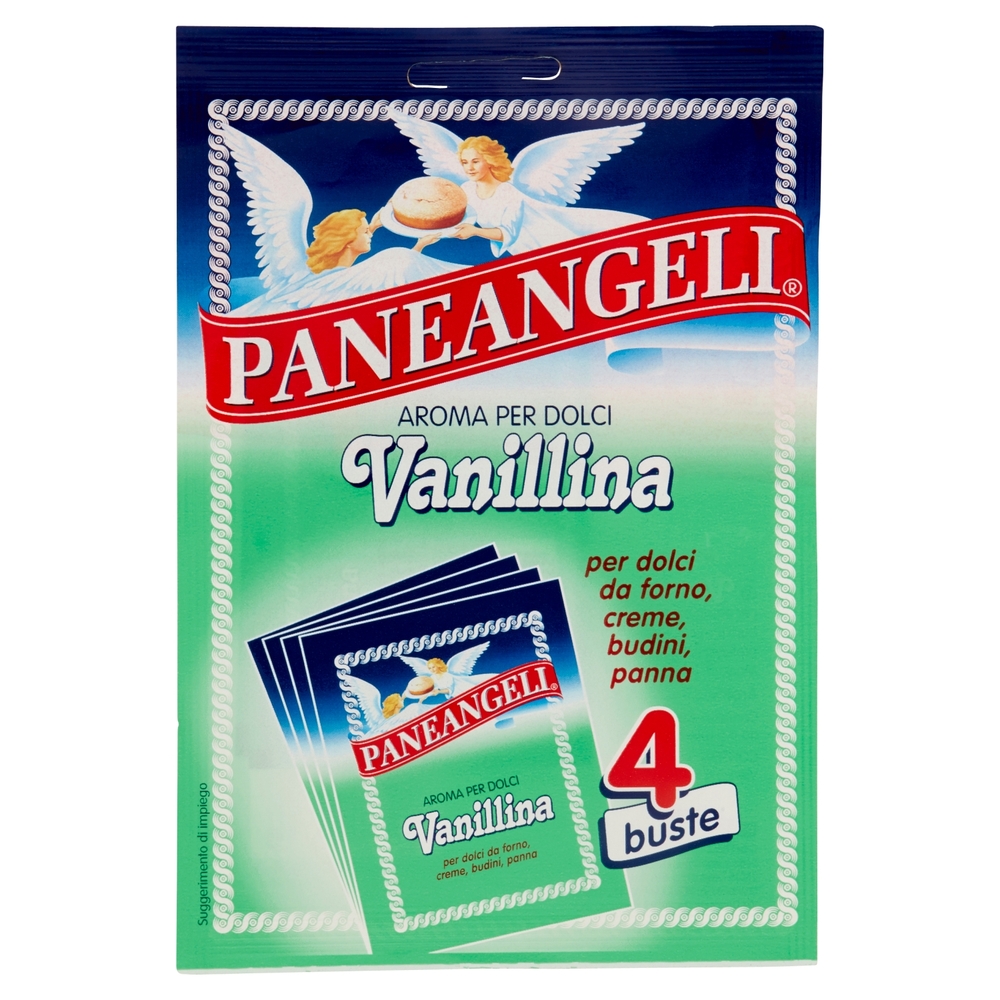 PANEANGELI Aroma per Dolci Vanillina 4 x 0,5 g