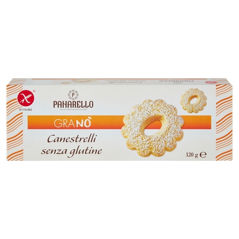 Panarello Granò Canestrelli senza glutine 120 g