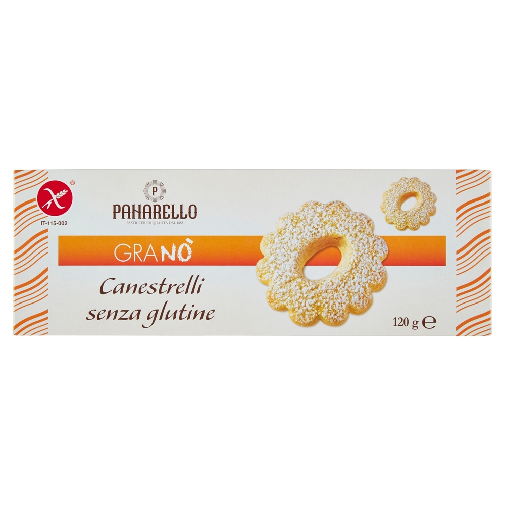 Panarello Granò Canestrelli senza glutine 120 g