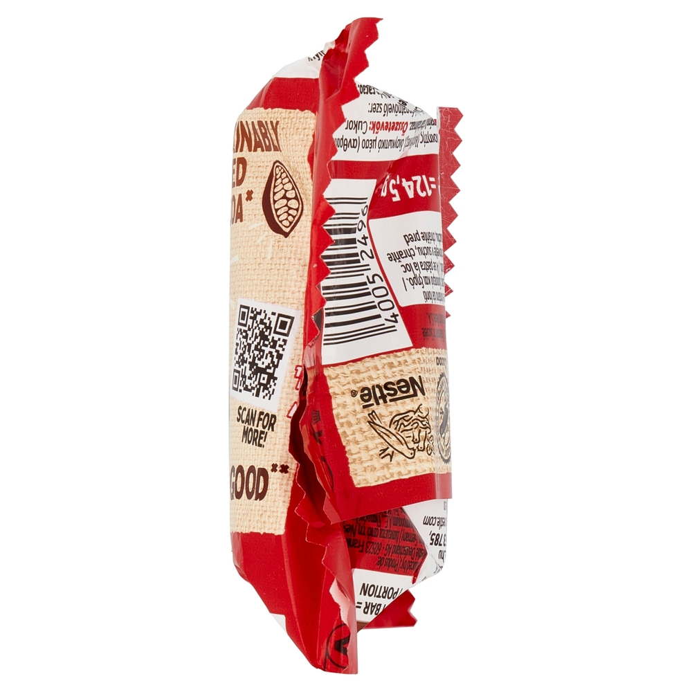 NESTLÉ KitKat Original Wafer croccante ricoperto da Cioccolato al latte 3 snack da 41,5 g