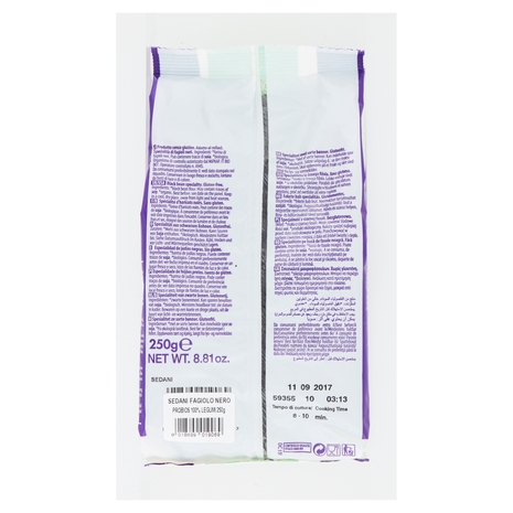 Probios Specialità 100% Legumi Fagioli Neri Sedani 250 g