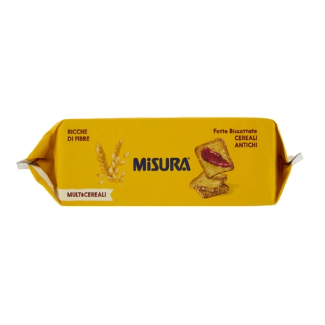 Misura Multicereali Fette Biscottate con Grano Saraceno, Farro e Quinoa 320 g