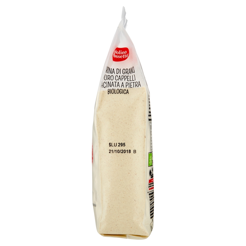 Molino Rossetto Farina Macinata a Pietra Biologica Grano Cappelli 500 g
